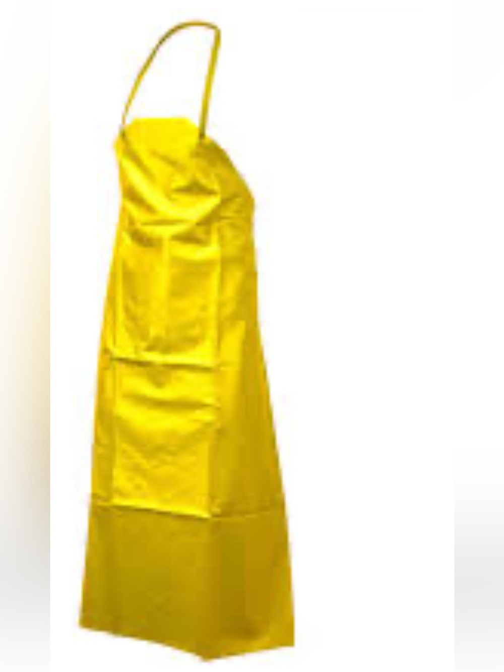 Apron-Reusable Washable, Yellow dishwashing/industrial aprons. 10-Pack.